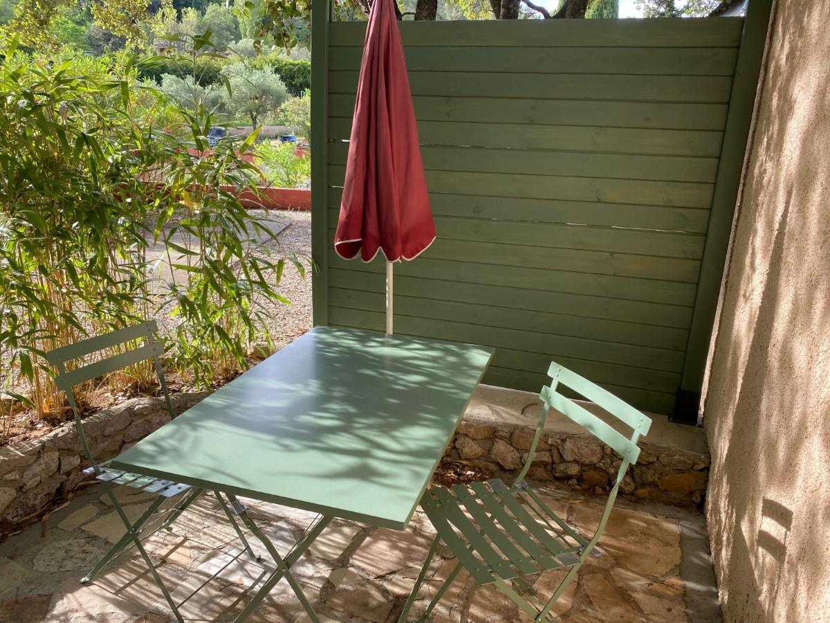 Ferienwohnung Les Mazets De La Cascade Salernes Exterior foto